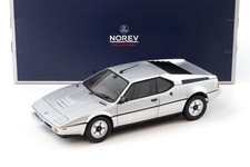 1:18 Norev BMW M1 Coupe 1980 Silver Metallic