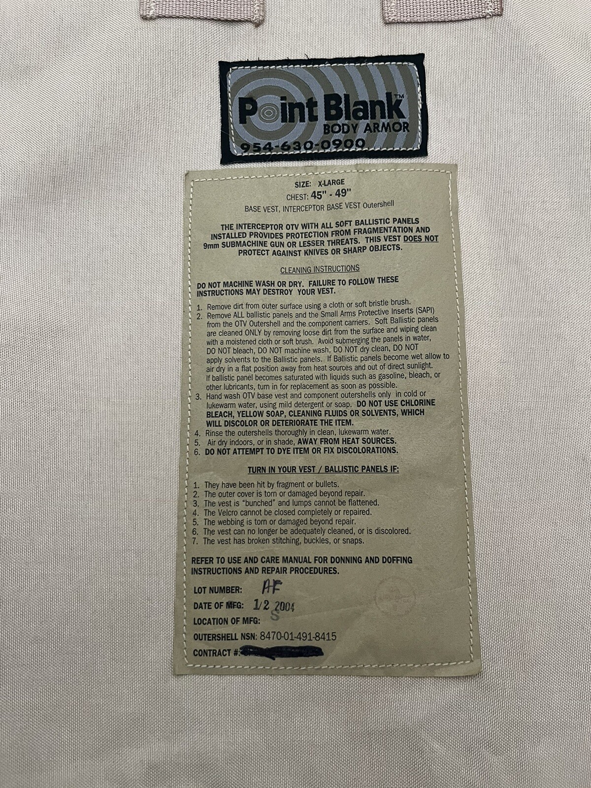 US MIlitary milsurp Desert Camo Plate Carrier Vest XL eBay