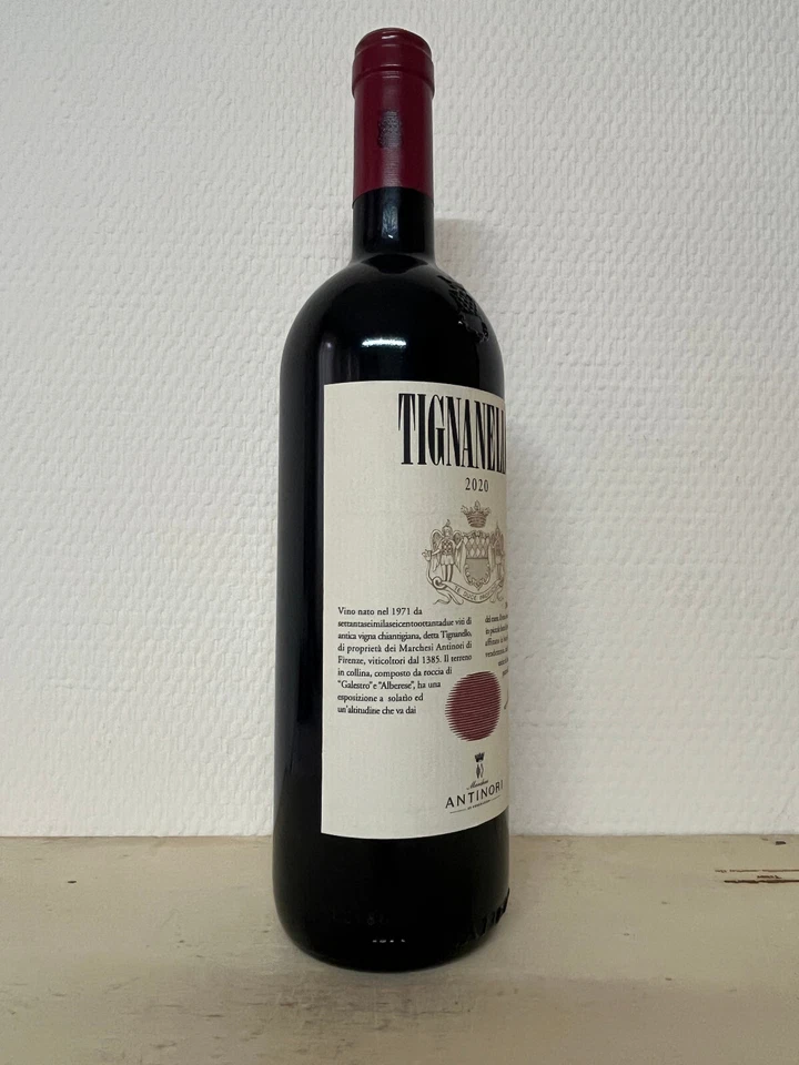TIGNANELLO 2020 0,75 Liter Toskana Italien Bolgheri Neu Antinori Supertoskaner - Bild 4 von 4