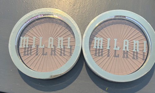2 PACK Milani Silky Matte Bronzing Powder 01 Sun Light