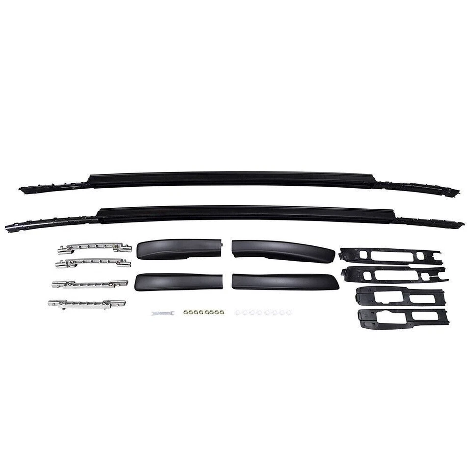 Riel de techo de 2 piezas para rieles de techo Mitsubishi ASX Outlander Sport RVR 2010-2022 Foto 2 de 4