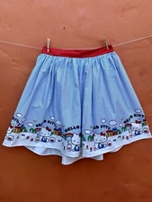 Hello Kitty unique vintage Skirt Pinup Plus size NWOT 2X Size 18 Polka dot