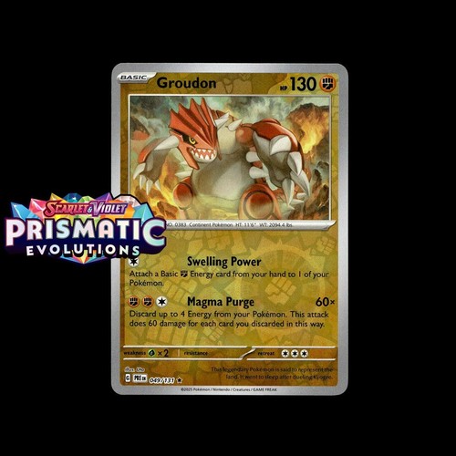 Pokemon Prismatic Evolutions: Choose Your Card! Reverse Holo/Holo EX Full Art NM - Picture 63 of 173