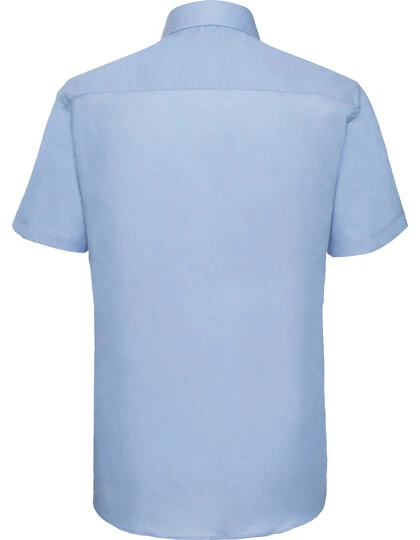 Camicia Uomo Manica Corta Business Misto Cotone Pflegeleicht Sottile S - 4XL - Immagine 4 di 4