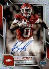 2025 Bowman University Chrome #BCA-BR Braylen Russell Prospect Auto Holo #/299
