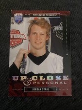 2006-07 Be A Player #UC57 Jordan Staal Up Close and Personal #/999