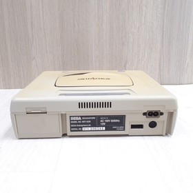 Sega Saturn Console Japan White Bundle with 8 Games & Memory HST-3220 Tested