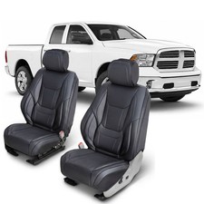 For Fits Dodge Ram 1500 2013-2018 Coverland Seat Covers Comfort Leather Full Set For Fits Dodge Ram 1500 2013-2018 Coverland Seat Covers Comfort Leather Full Set