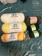 Big Twist Yarn SATURDAY MORNING 5 Skeins Medium 4 DISCONTINUED JoAnn