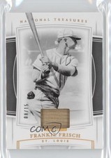 2020 National Treasures Black and White Holo Gold /15 Frankie Frisch HOF 6fs