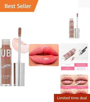 Plumping Lip Gloss   Hydrating, Voluminous, High-Shine, Cruelty-Free Lip Plum...