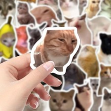 100 Cute and Funny Cat Stickers
