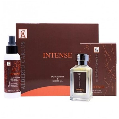 M&D ALBERTO CARLOS INTENSE Parfum Set 100ml + Duschbad 100ml Mandarine Zeder