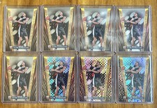2023 Finest Victor Wembanyama Showstopper Base + Checkerboard Rookie RC LOT of 8
