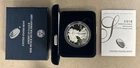 2018-W SILVER EAGLE DOLLAR PROOF COIN WITH ORIGINAL US MINT PACKAGING & COA