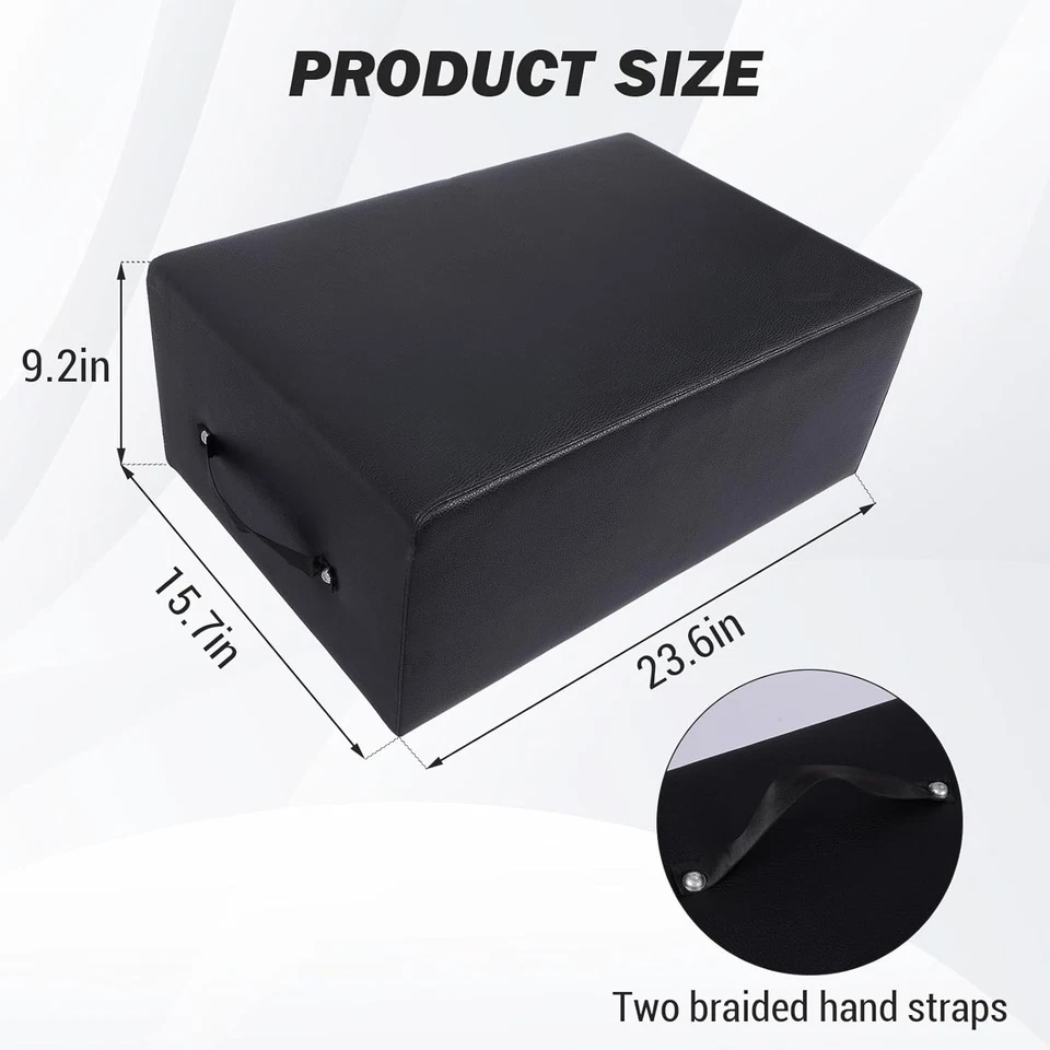 Pilates Sitting Box for Pilates Reformer Equipment for Home Gym Studio Exercises - Image 4 of 4