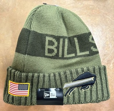 Buffalo Bills 2025 NFL Salute to Service New Era Knit Cuffed Beanie Hat-NWT