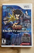 (Nintendo Wii, 2010) Yu-Gi-Oh! 5D's Duel Transer CIB Game Case & Manual No Cards