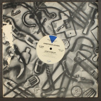 AMBITIOUS LOVERS: love overlap VIRGIN 12'' Single 33 RPM