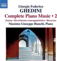 Audio Cd - Giorgio Federico Ghedini - Complete Piano Music Vol. 2 - Naxos -D- N