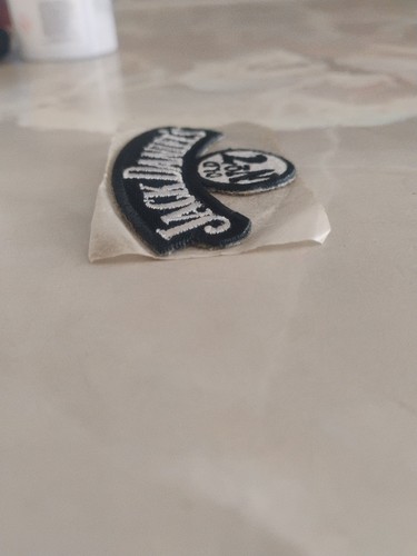 Jack Daniels Black & White Old No 7 Embroidered Tennessee Whiskey Patch - Bild 8 von 8