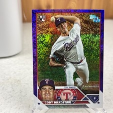 2023 Topps Update Series - Cody Bradford #US53 Purple Foil /799 (RC)