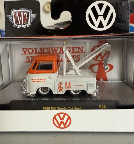 Brand New 2025 M2 Machines TARGET EXCLUSIVE 1960 VW Single Cab Tow Truck - R96 - Picture 1 of 5