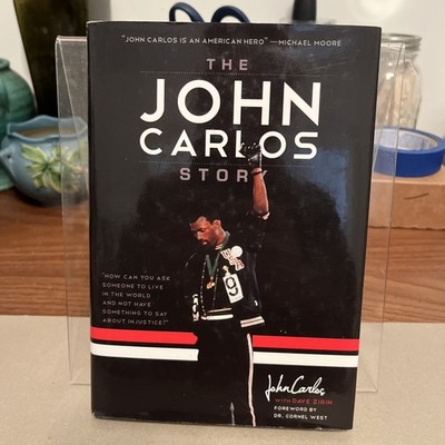 Signed The John Carlos Story First Edition 1st Printing HC DJ