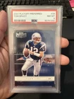 New ListingTOM BRADY 2001 PLAYOFF PREFERRED #33 2ND YEAR PSA 8 INVEST GOAT HOF MVP TB12