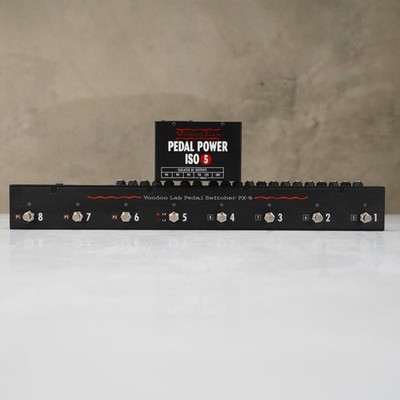 Voodoo Lab PX-8 Pedal Switcher & Pedal Power ISO 5 PSU #58870