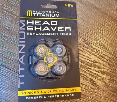 Microtouch Titanium Head Shaver Replacement Head