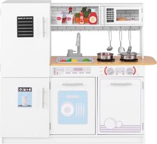 Cocina De Madera Juguetes Grande Para Ni os Ni as 3 4 5 A os Juego Cocinita Kit