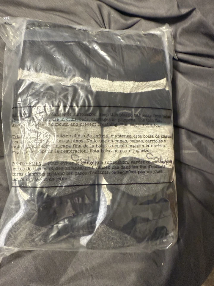 Nuevos calcetines de vestir para hombre Calvin Klein - Calcetines de mezcla de algodón: (paquete de 8) talla 7-12 Foto 2 de 4