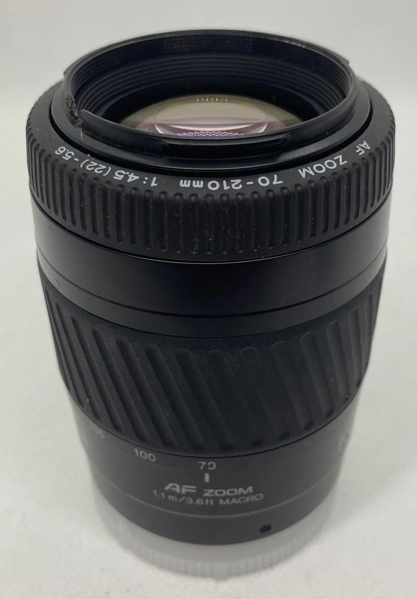 Minolta Zoom 70-210mm Focal Camera Lenses for sale | eBay
