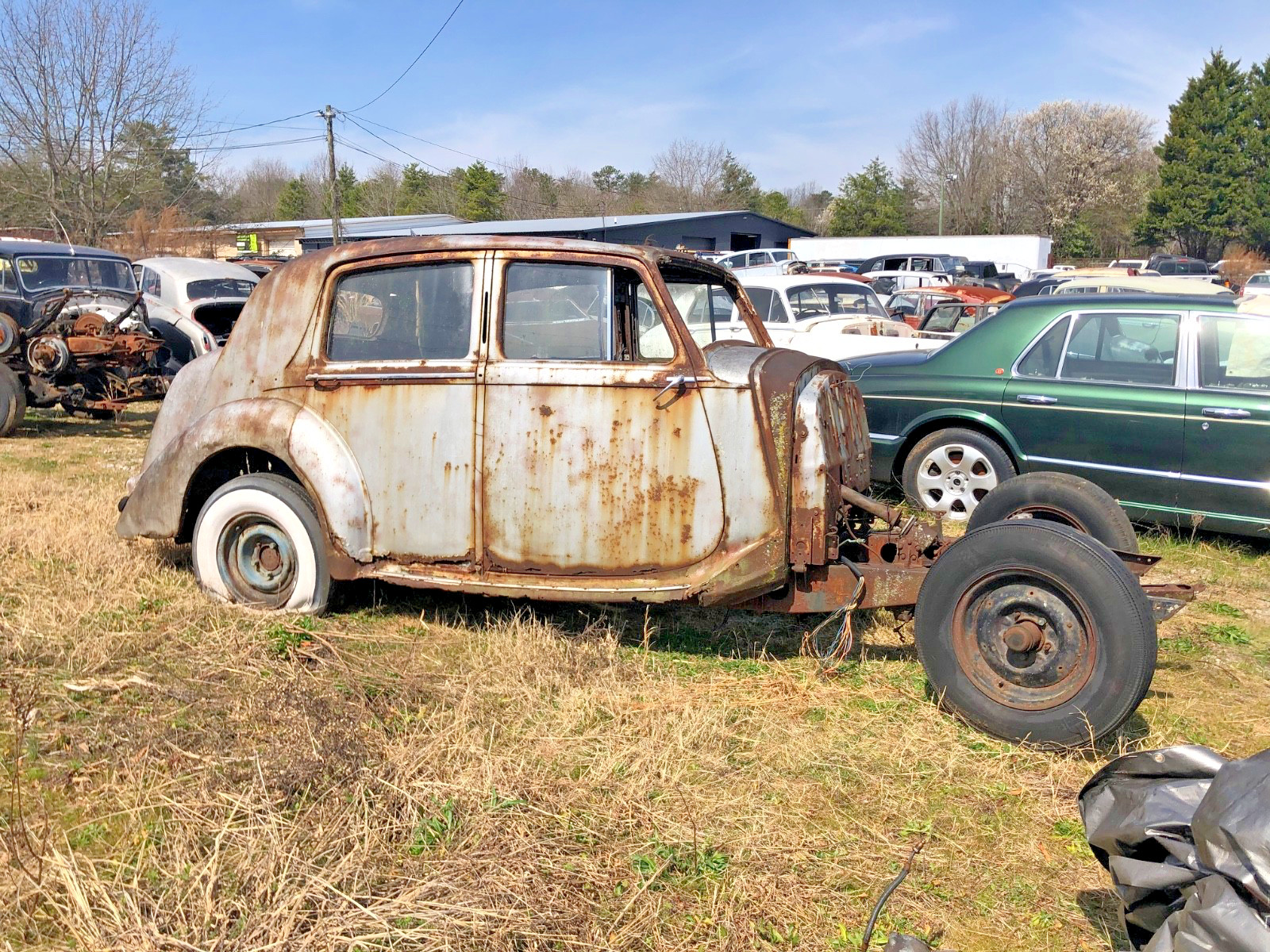 ROLLS ROYCE WRAITH DAWN BENTLEY GREASER. LARGEST USED 1946-55 INVENTORY ON EARTH