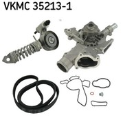 Wasserpumpe + Keilrippenriemensatz SKF Vkmc 35213-1 FüR X01 Corsa Opel F08 F68