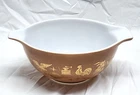 Pyrex American Heritage Americana Cinderella Mixing Bowl 442 Brown 1 1/2 QT
