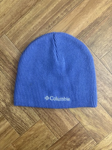 Columbia Unisex Hat Adult Beanie Hat Periwinkle Blue Purple Women’s OSFM #171