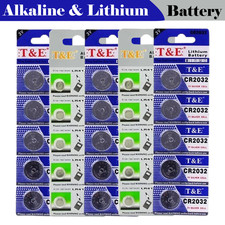 CR2032 LR1130 Cell Battery Alkaline lr130, cr2032 Coil Cell 3v Lithium Batteries