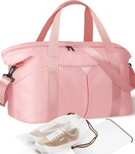 Duffle Bag for Travel, Carry-On Travel Bag with Trolley Sleeve, Sport Gym Bag fo
