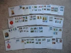 ISLE OF MAN - COLLECTION OF 34 COMMEMORATIVE FIRST DAY COVERS 1973-1979