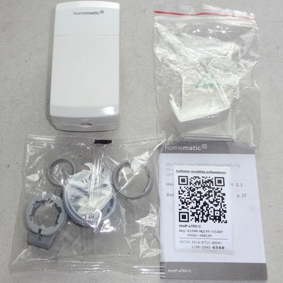 Homematic IP HmIP-eTRV-C Smart Home Heizkörperthermostat kompakt viel Zubehör
