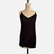DÔEN Women's Black Fairy Slip Dress