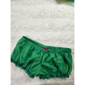 90s Y2K Victoria's Secret Sexy Little Things Green Lace Babydoll Ligerie Set S