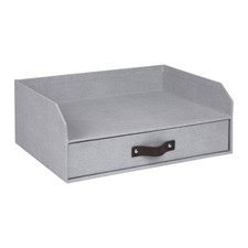 Walter Letter Tray For A4 Paper Organizer Desk Drawer 13.1x10x5.2 Inch Ash