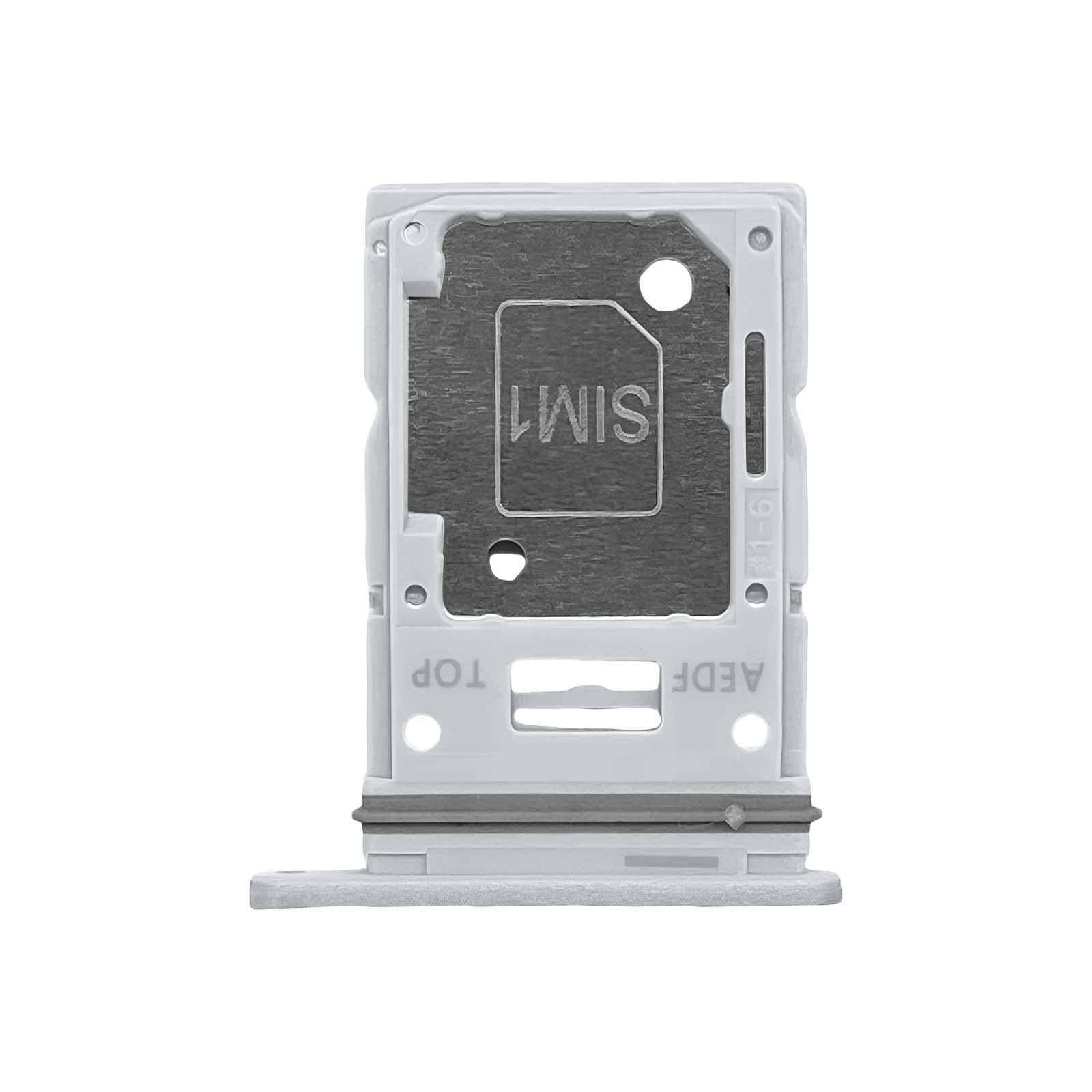Tiroir Carte SIM pour Samsung Galaxy A54 Double Nano SIM et MicroSD Blanc
