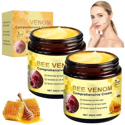 2 Stück Bienengift Hautregenerationscreme, Bienengift Creme Komplettcreme, Bi...