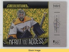 2023-24 Upper Deck Credentials Horizontal Yellow Yaroslav Askarov #189 READ 15l2