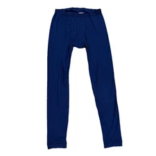 Blue Patagonia Capilene Sz.M Made In USA Baselayer Pants Long Johns Thermal