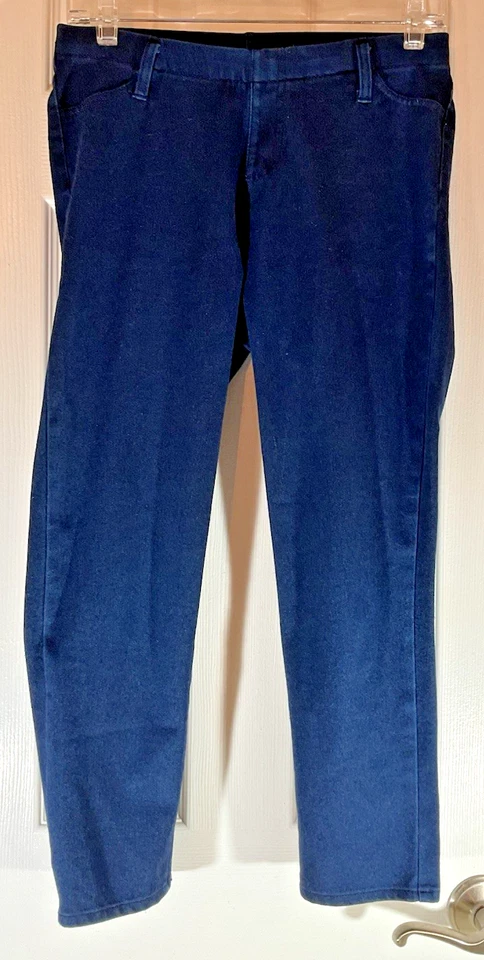 Paquete de 2 pantalones de mezclilla para mujer Faded Glory elásticos talla mediana Foto 3 de 4